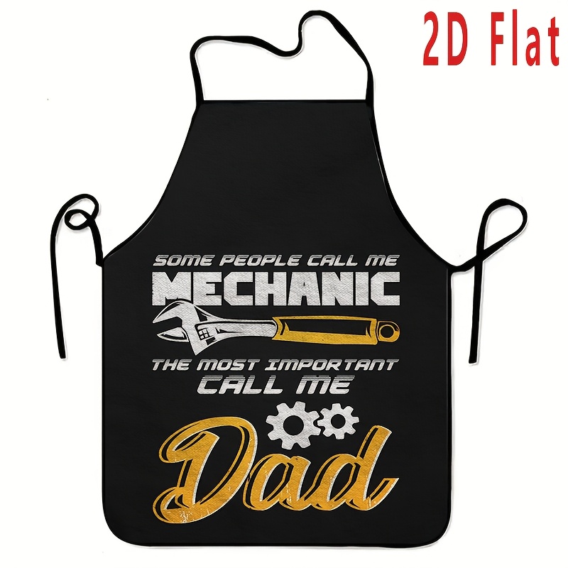 Home Cooking Supplies - 1 piece 2D flat mechanic dad