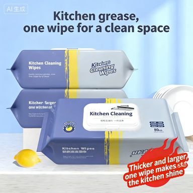 Home Cooking Oil - Kitchen grease wipes, super strong degreasing,