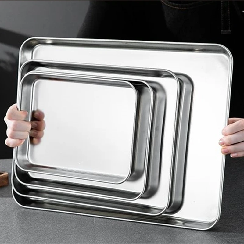 Home Cooking Recipes - Kitchen Rectangle Stainless Steel Food Storage