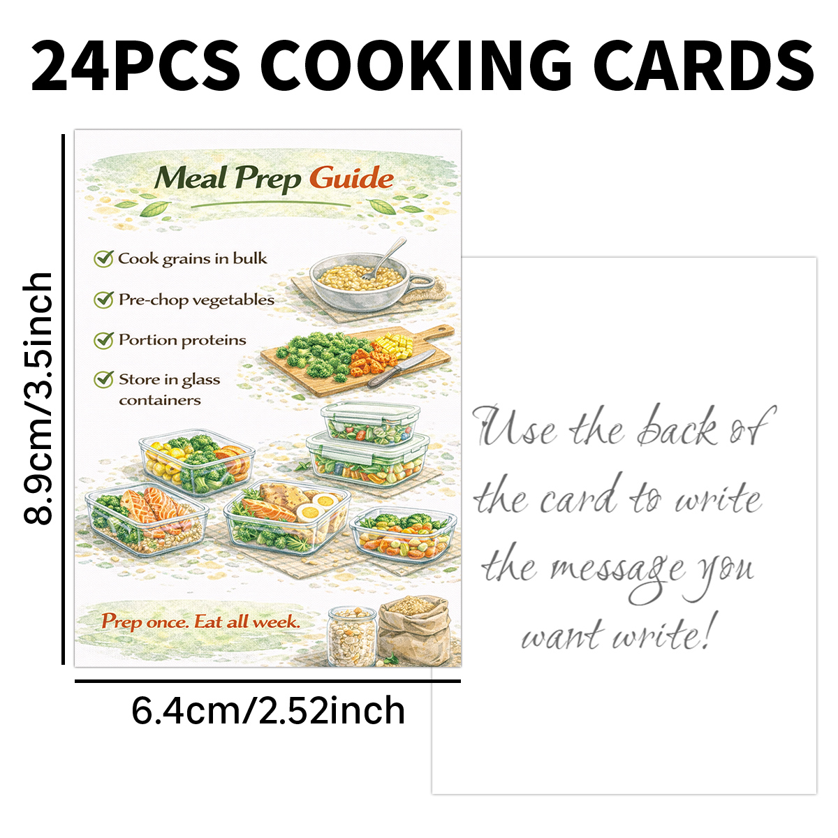 24pcs Cooking Recipe Cards Wit - Home Cooking Recipes recensione e prezzo