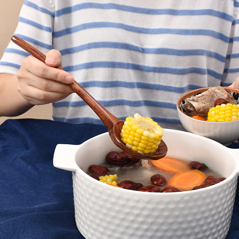 Long Handle Ramen Wooden Spoon - Home Cooking Supplies recensione e prezzo