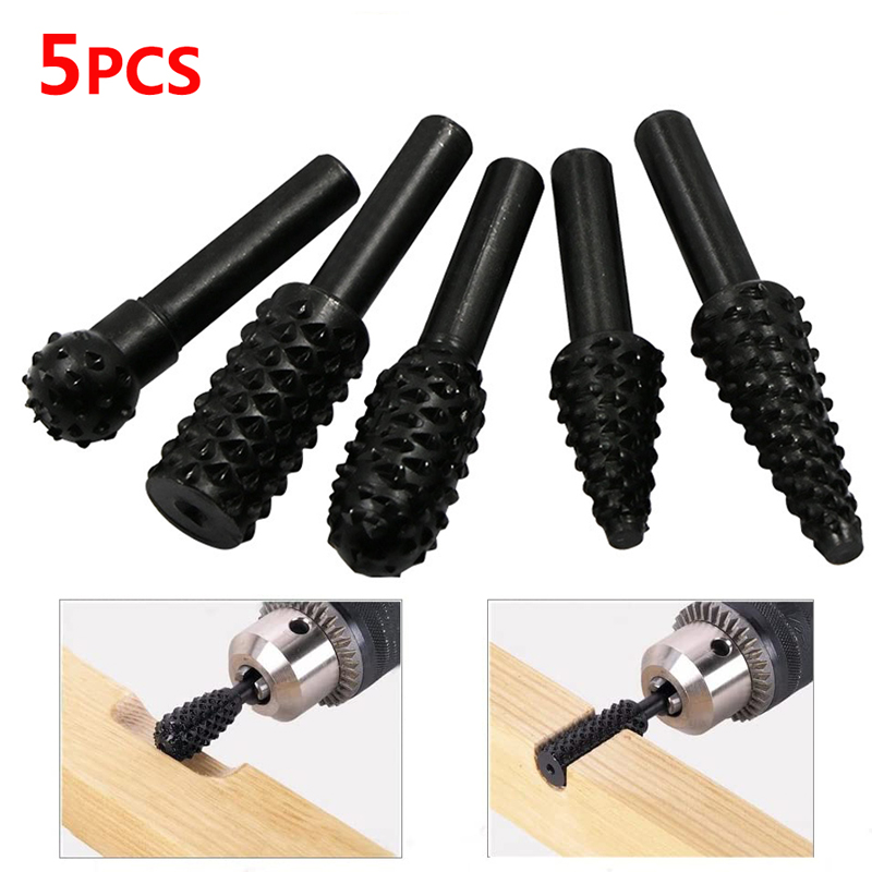 5PCS Drill Bit Set 1/4'' 6mm S - Wok Carbon Steel recensione e prezzo