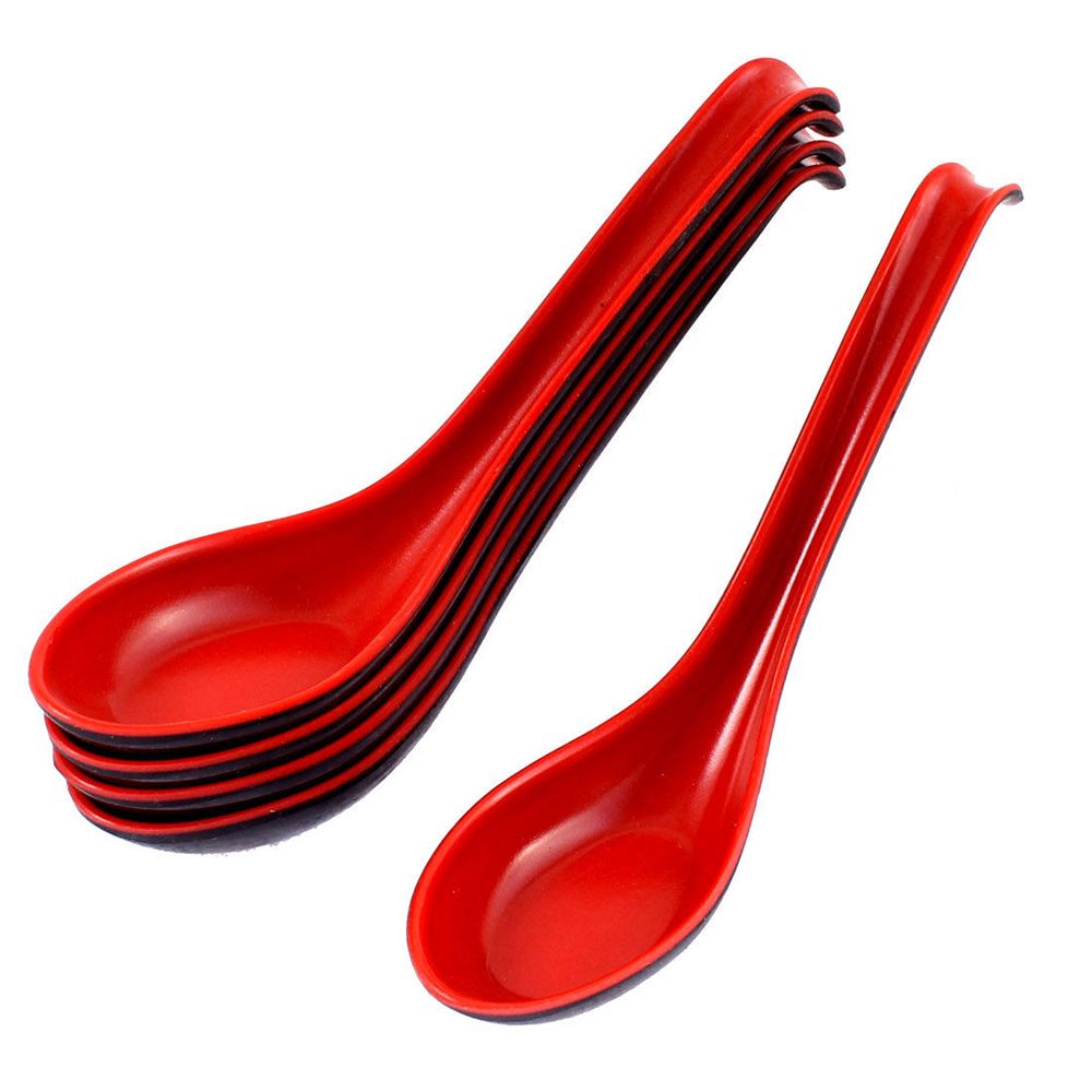 Black Red Plastic Spoon Home F - Home Cooking Restaurant recensione e prezzo
