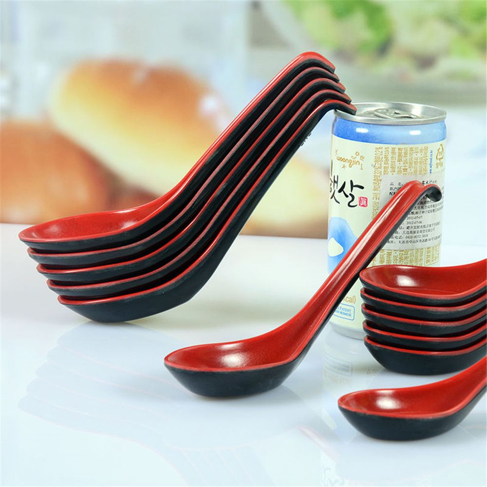 Black Red Plastic Spoon Home F - Home Cooking Restaurant recensione e prezzo