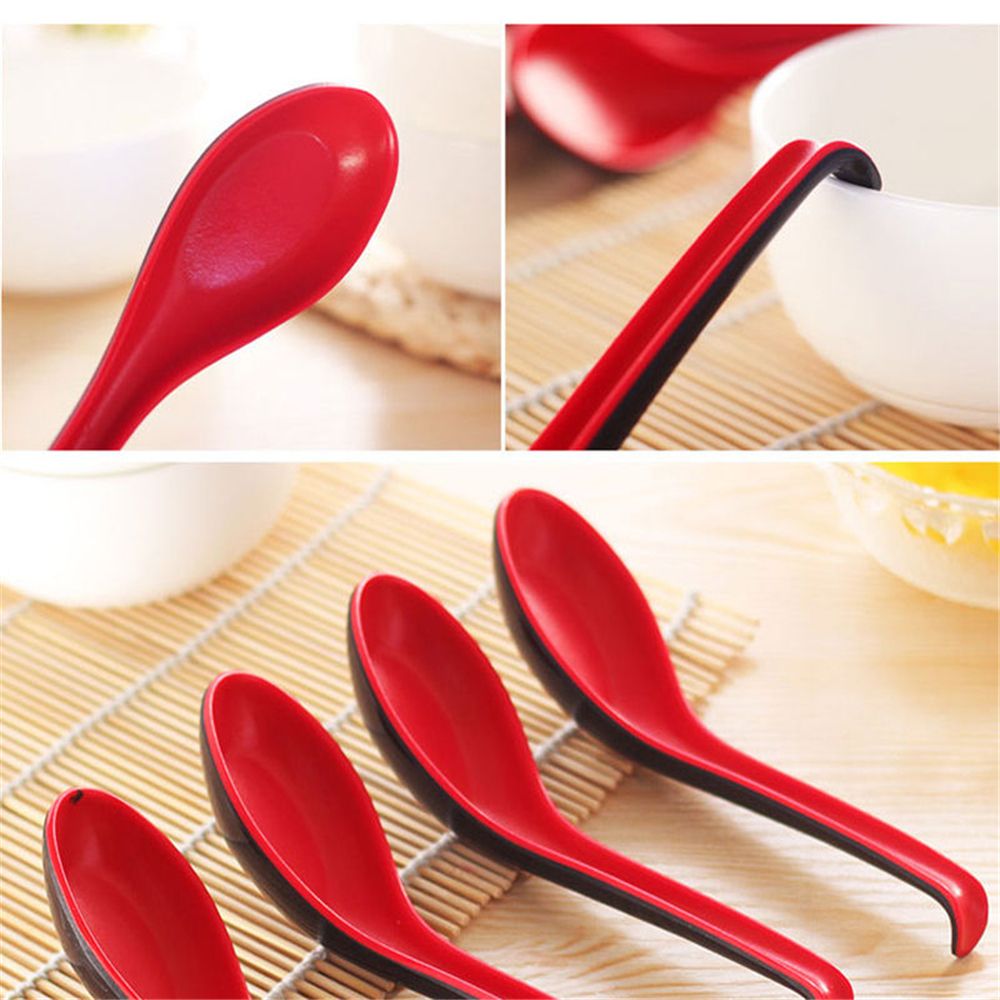 Black Red Plastic Spoon Home F - Home Cooking Restaurant recensione e prezzo