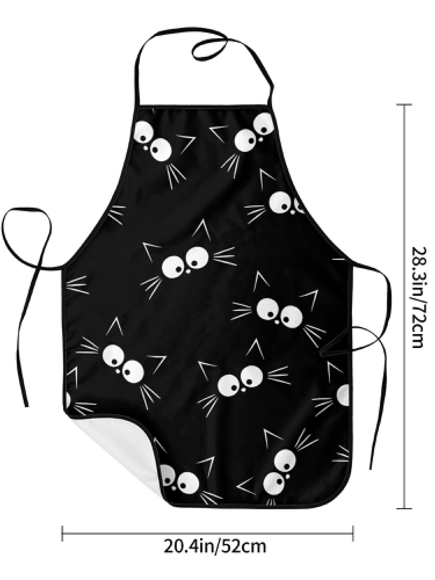 Playful Black Cat Pattern Adul - Home Cooking For Cats recensione e prezzo