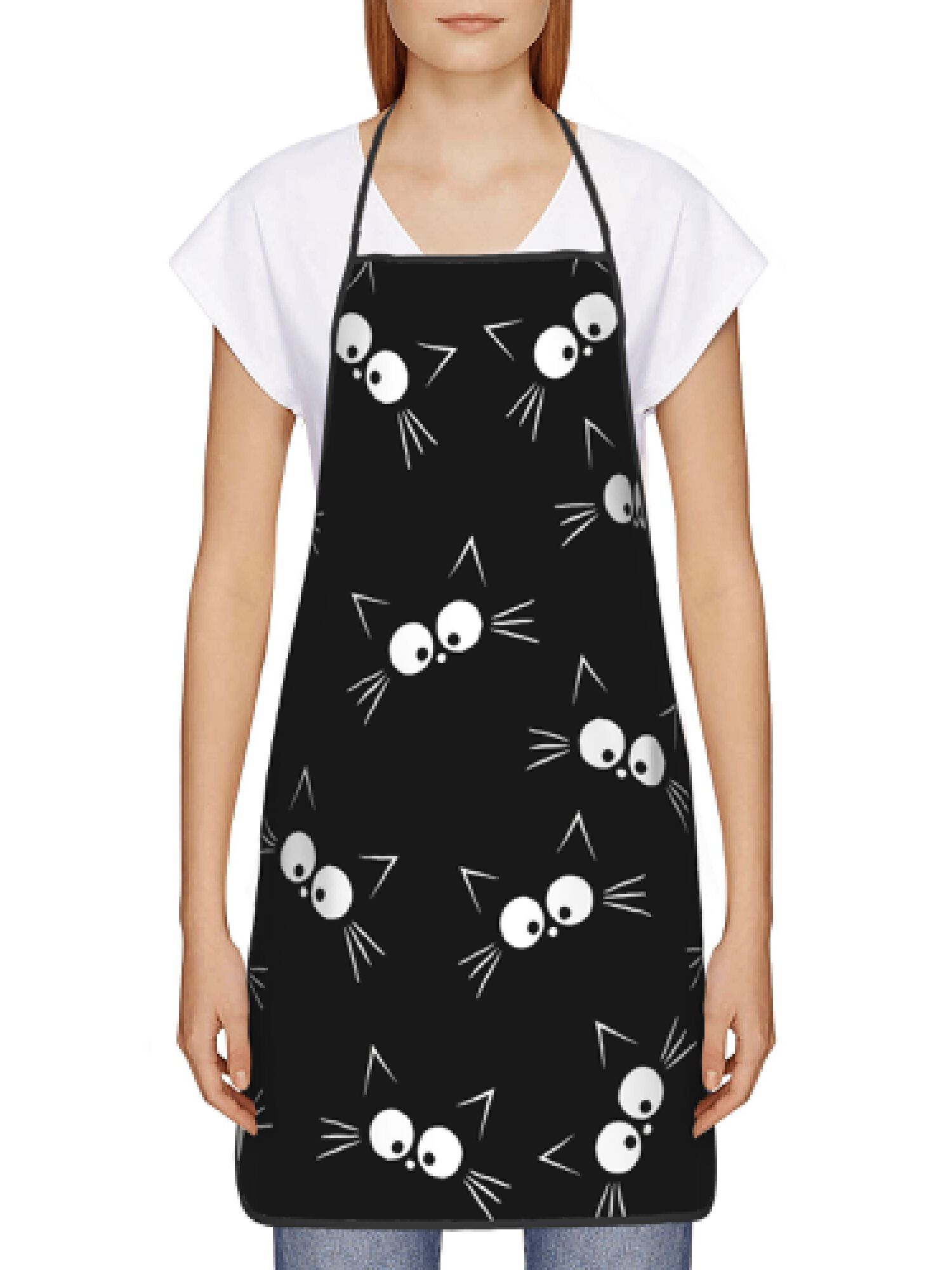 Playful Black Cat Pattern Adul - Home Cooking For Cats recensione e prezzo