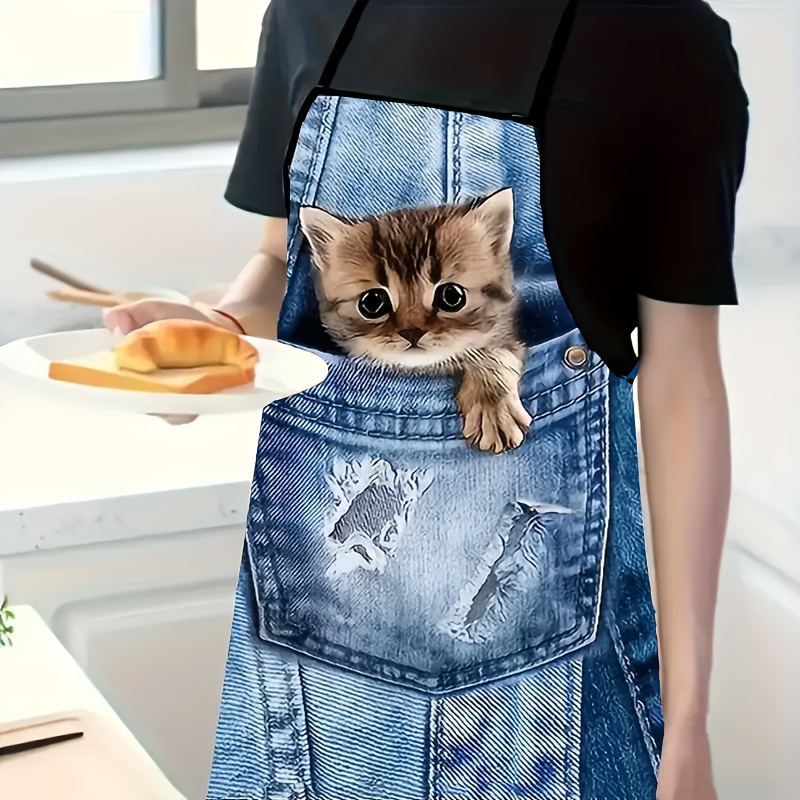 1pc Cute Denim Blue Pocket Cat - Home Cooking For Cats recensione e prezzo