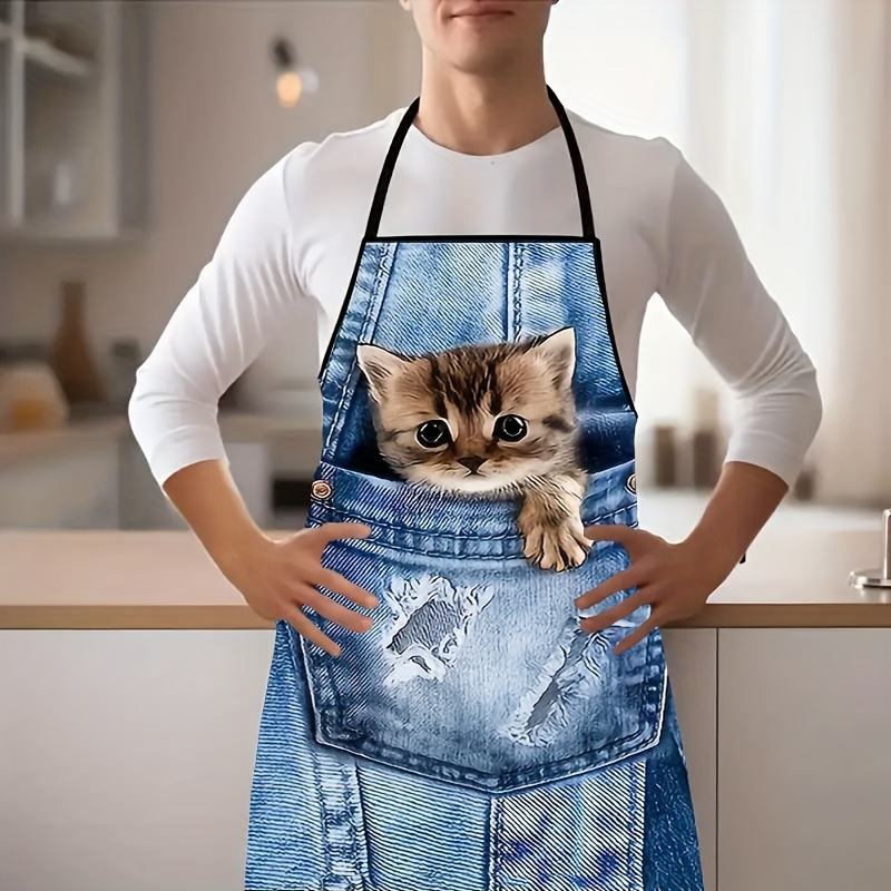 1pc Cute Denim Blue Pocket Cat - Home Cooking For Cats recensione e prezzo