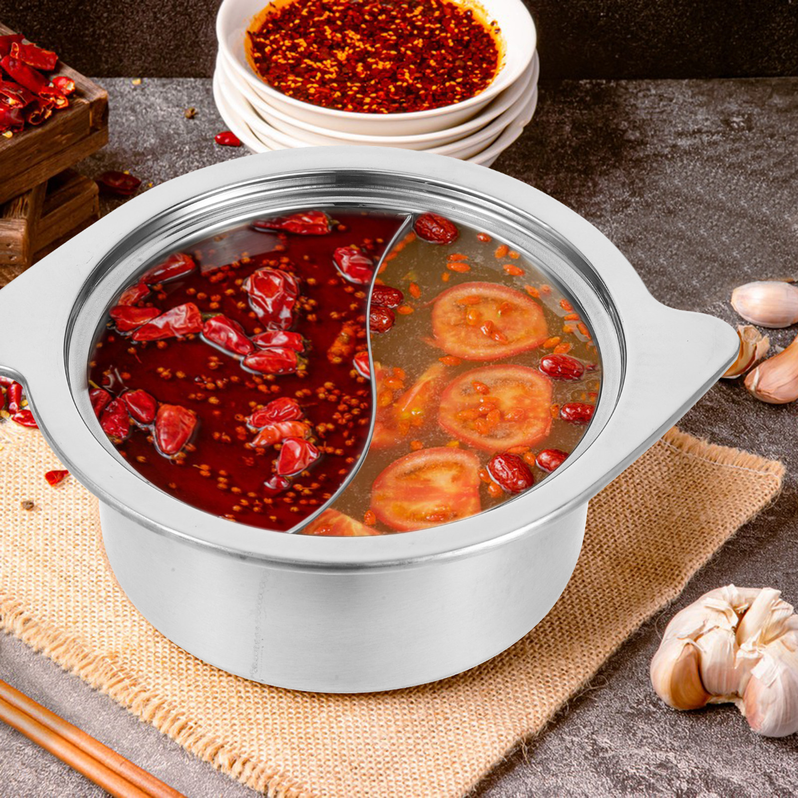 1Pcs Stainless Steel Dual-Serv - Home Cooking Restaurant recensione e prezzo