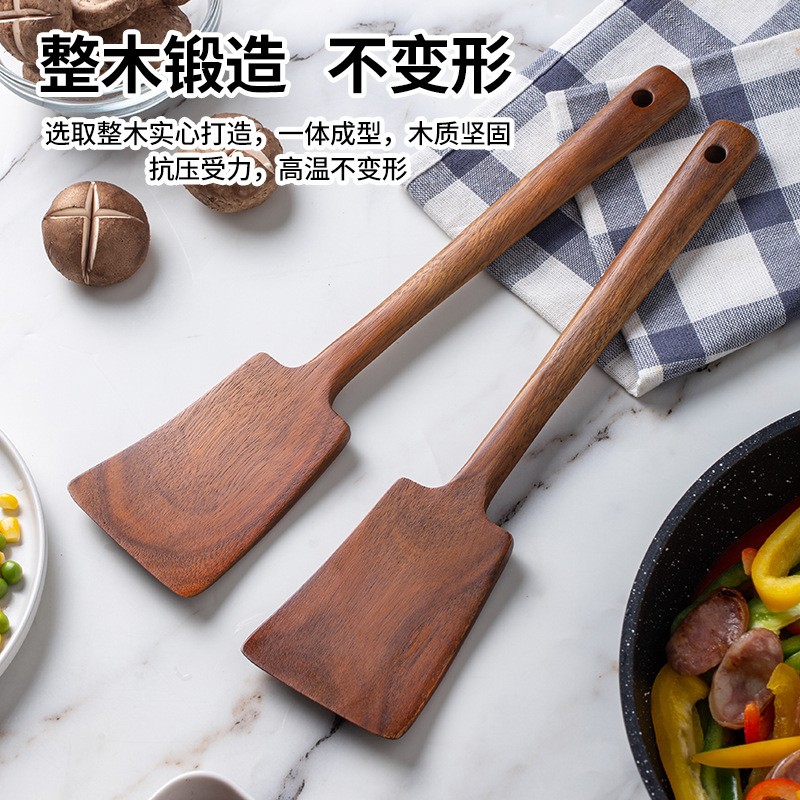 1PC-Wooden spatula for non-sti - Home Cooking Supplies recensione e prezzo
