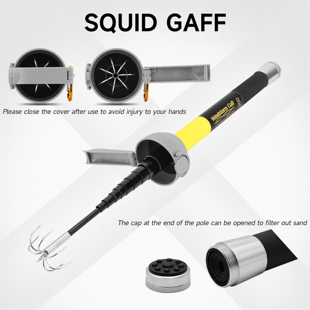 SANLIKE Fishing-Squid Gaff 3M/ - Wok Carbon Steel recensione e prezzo