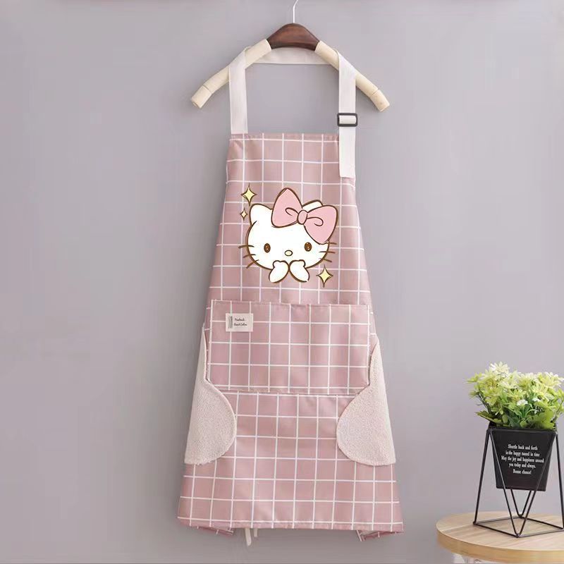 Hello Kitty Apron Cute Cartoon - Home Cooking Oil recensione e prezzo