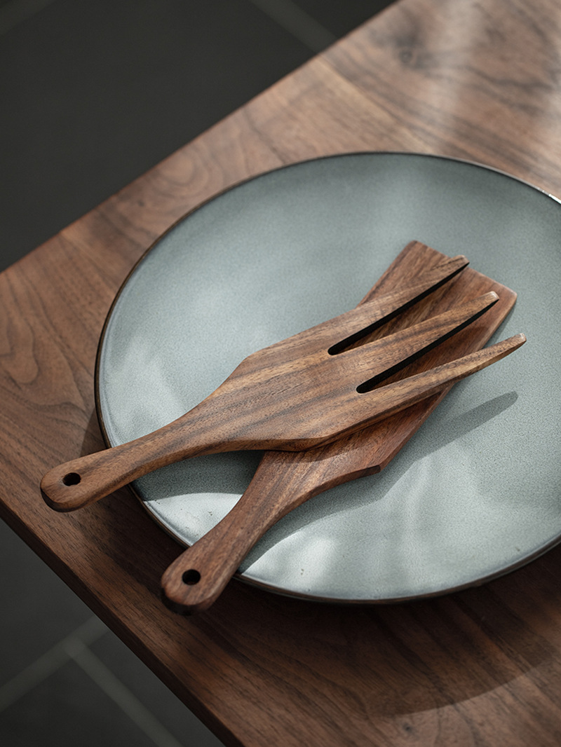 Wooden Salad Server, Wood Sala - Home Cooking Supplies recensione e prezzo