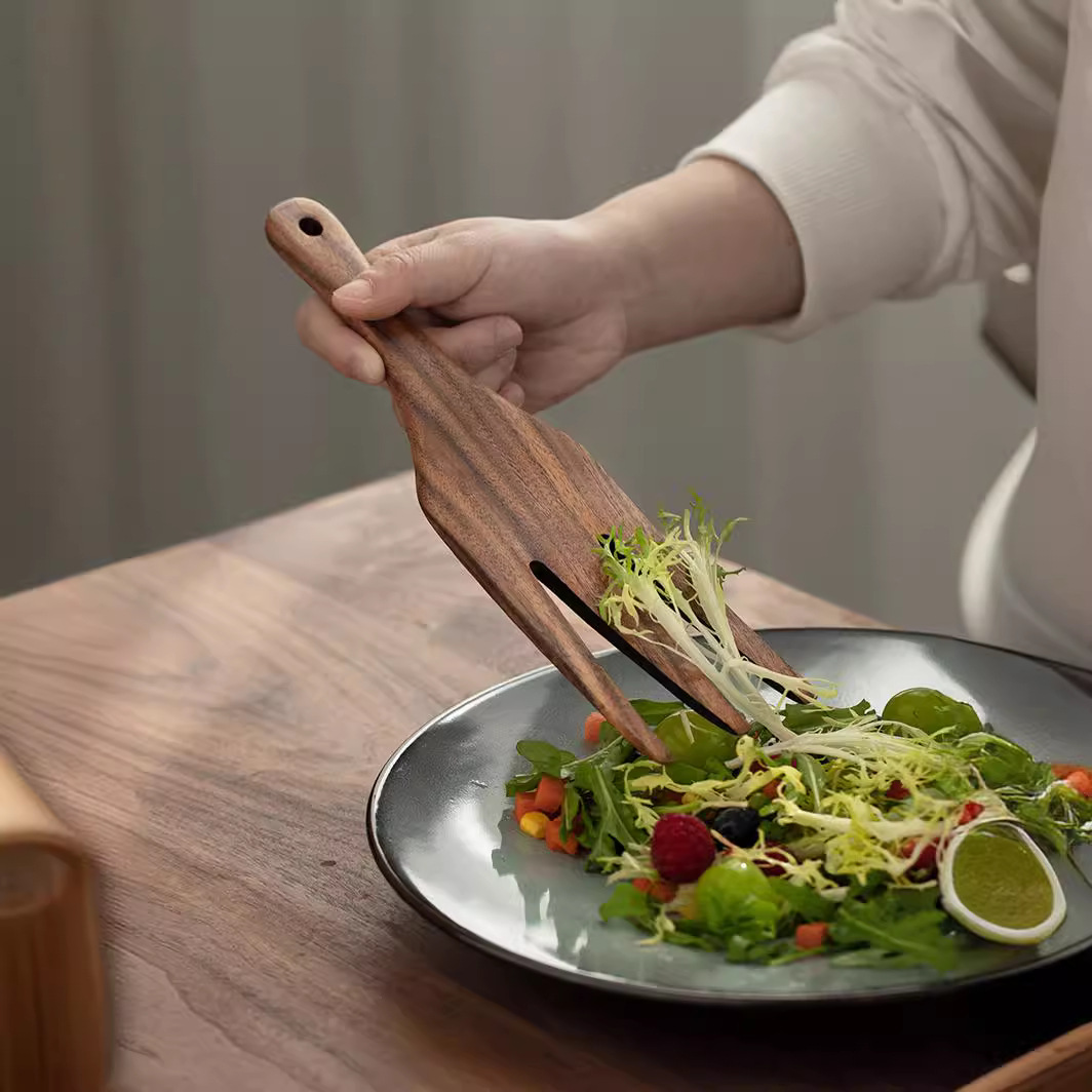 Wooden Salad Server, Wood Sala - Home Cooking Supplies recensione e prezzo