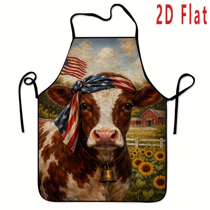 1 piece 2D flat patriotic cow  - Home Cooking Supplies recensione e prezzo