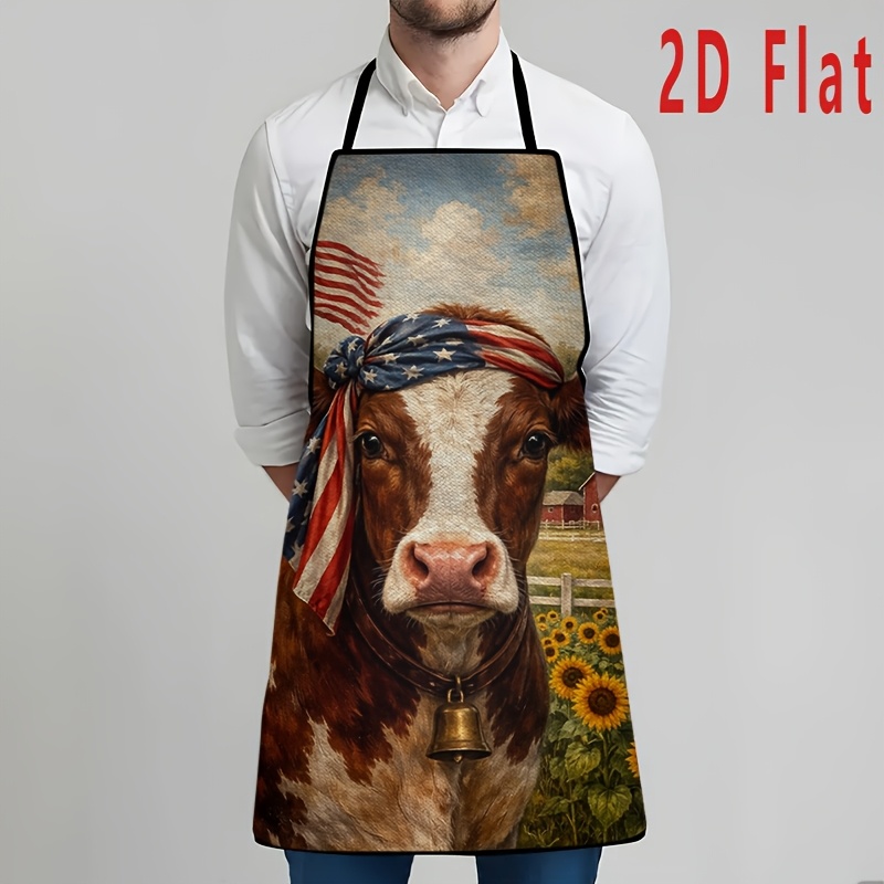 1 piece 2D flat patriotic cow  - Home Cooking Supplies recensione e prezzo