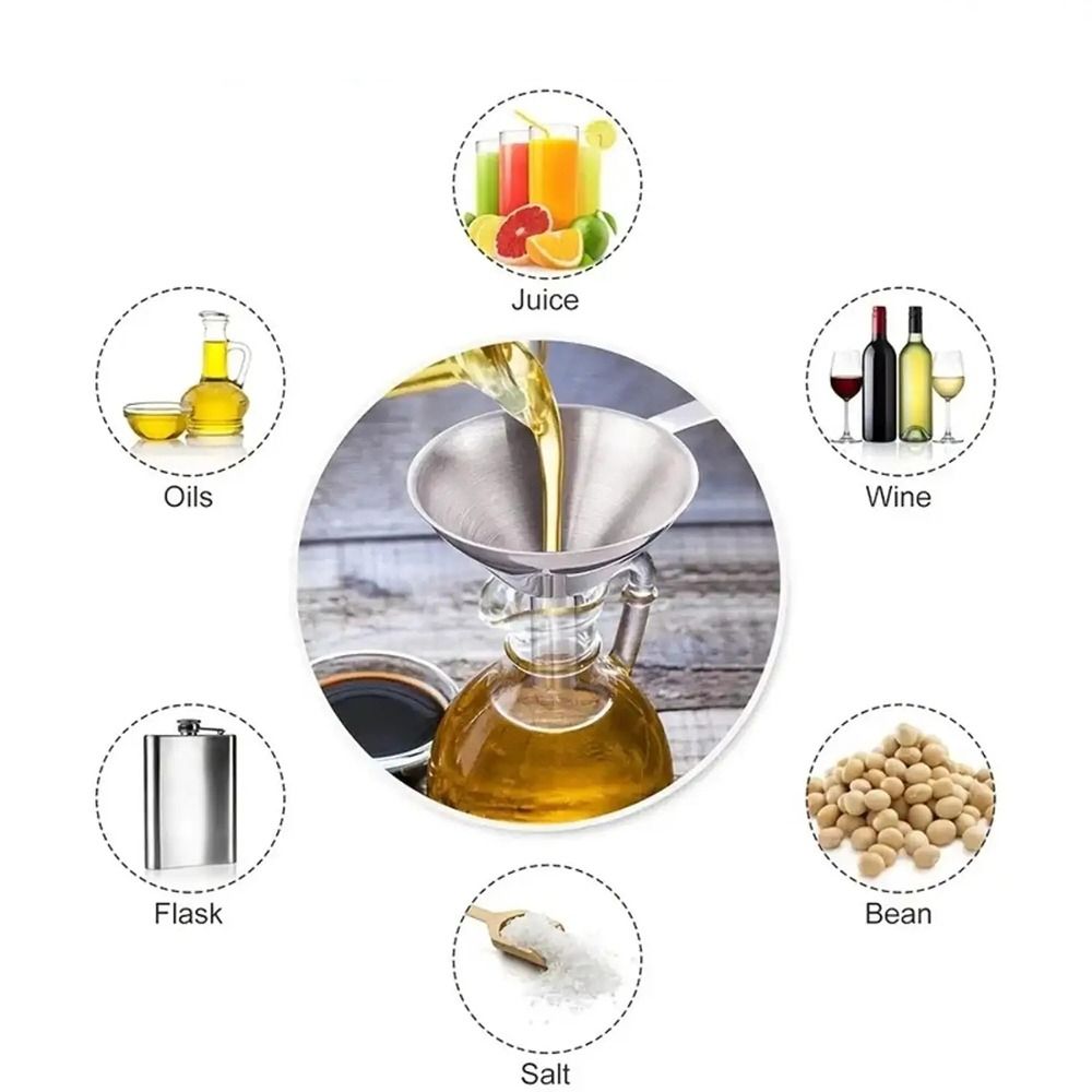 Wide Mouth Stainless Steel Fun - Home Cooking Oil recensione e prezzo