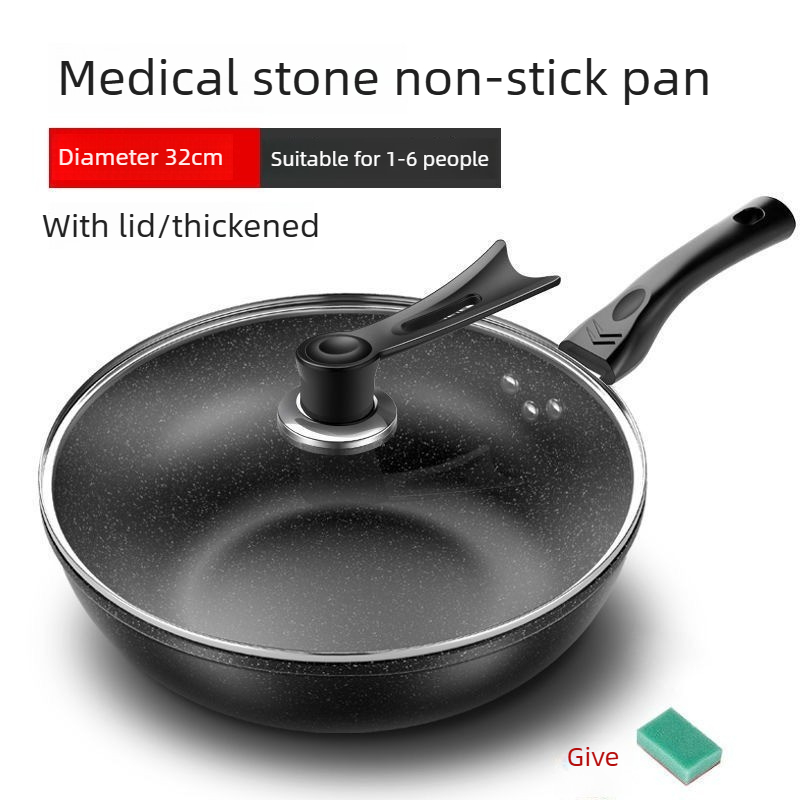 Maifan Stone Cooking Pan Less  - Home Cooking Oil recensione e prezzo