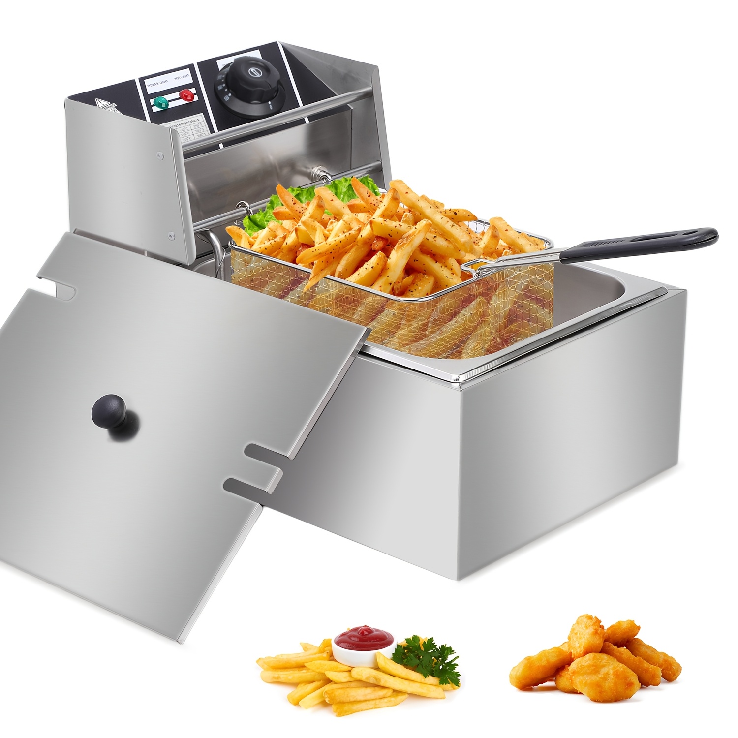 1.59gal Electric Deep Fryer, w - Home Cooking Restaurant recensione e prezzo