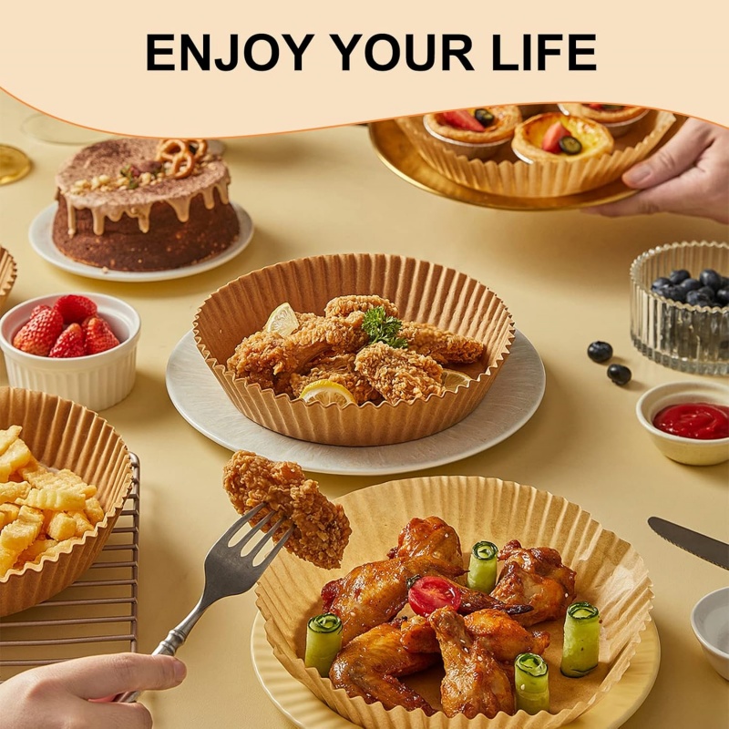 50Pcs Round Air Fryer Disposab - Home Cooking Oil recensione e prezzo