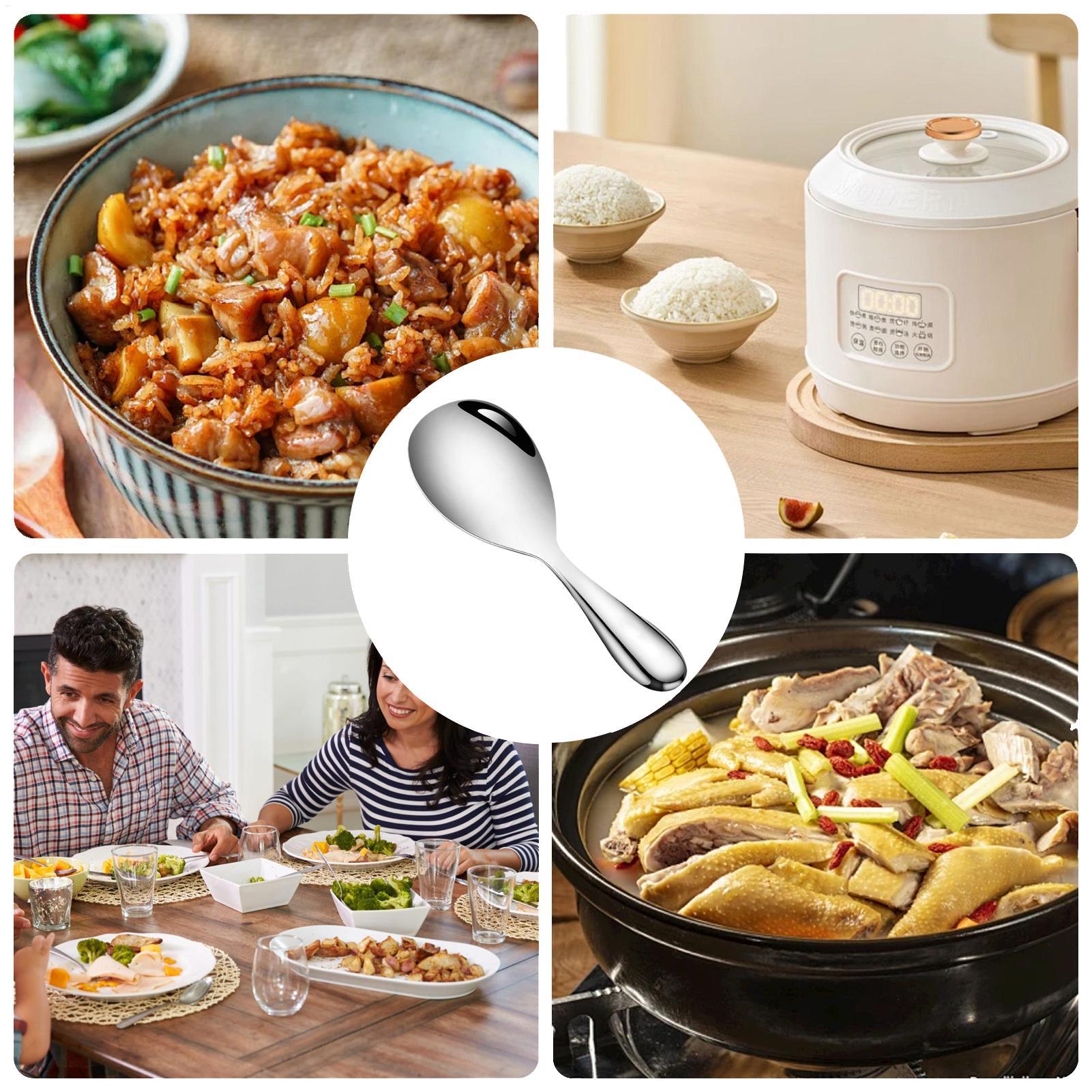 Stainless Steel Rice Spoon Pad - Home Cooking Supplies recensione e prezzo