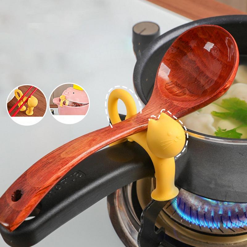 Spoon Rest Cat Shape Spoon Coo - Home Cooking For Cats recensione e prezzo