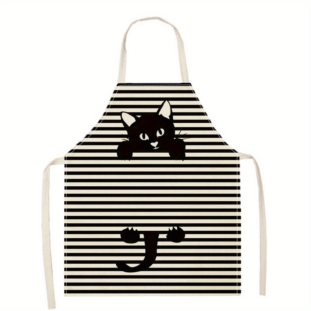 Linen Apron Funny Cat Sunglass - Home Cooking For Cats recensione e prezzo