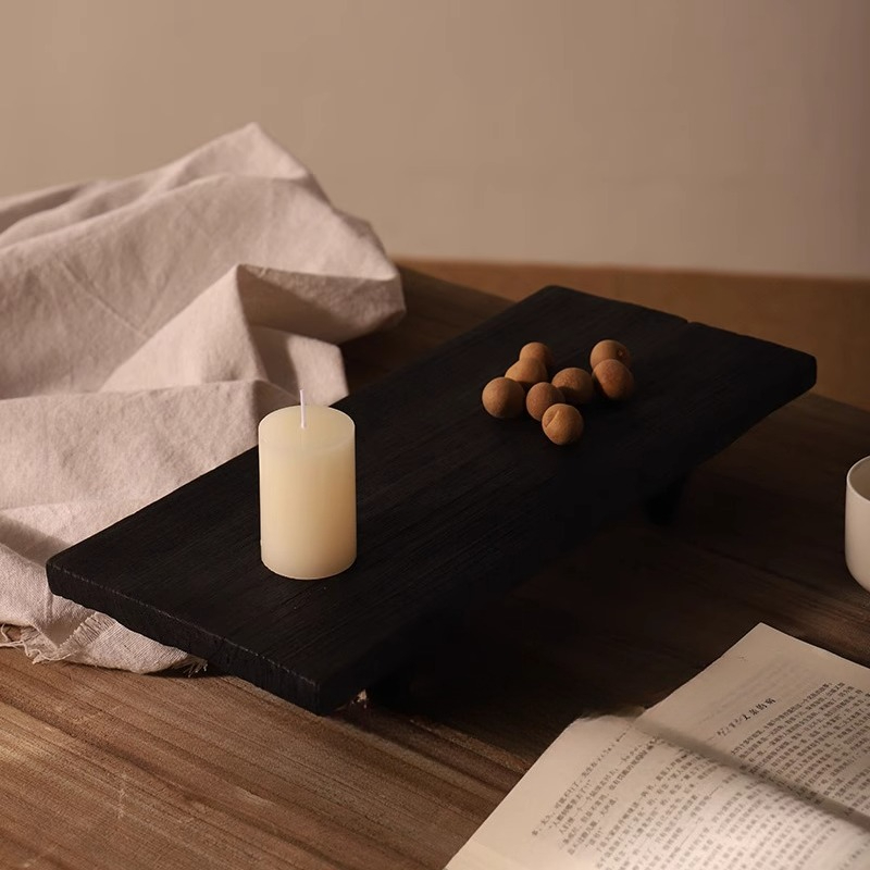 ‌Wabi Sabi Tea Tray Wood Dinin - Home Cooking Recipes recensione e prezzo