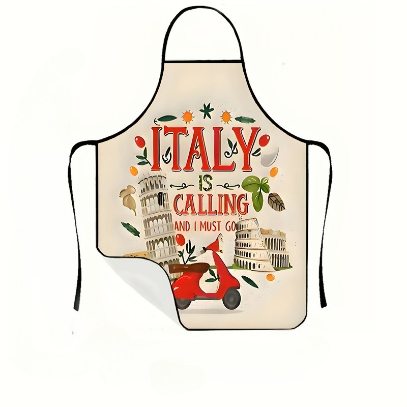 1 Piece Italian-Themed Apron,  - Home Cooking In Italian recensione e prezzo